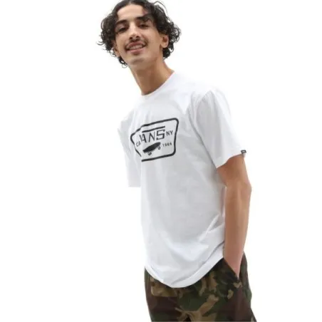 Vans Homme – T-shirt Vans Full Patch pour homme – Blanc - VANS