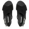 Sandale Femme TIMBERLAND MALIBU WAVES BASIC CROSS STRAP SANDAL JET BLACK  TB0A41KQ151 - TIMBERLAND