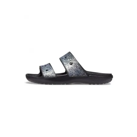 Crocs Enfant – SANDALE À PAILLETTES CLASSIC CROCS Noir Metalic - CROCS