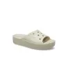 Crocs Femme – Claquettes à plateforme Crocs Classic pour femmes – Beige - CROCS