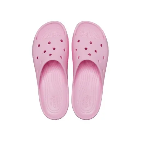 Crocs Femme – CLAQUETTES À PLATEFORME CLASSIQUES CROCS Rose - CROCS