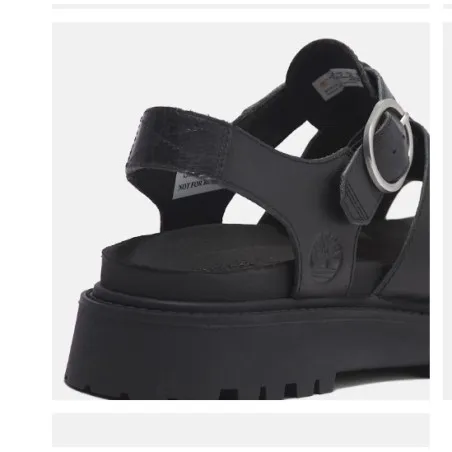 CLAIREMONT WAY FISHERMAN SANDAL BLACK FULL GRAIN TB0A635VW021 - TIMBERLAND