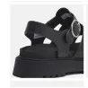 CLAIREMONT WAY FISHERMAN SANDAL BLACK FULL GRAIN TB0A635VW021 - TIMBERLAND