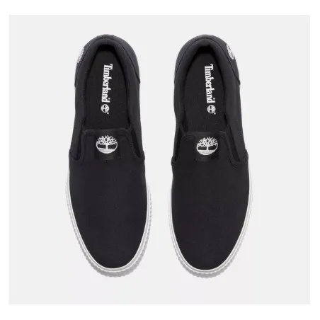 MYLO BAY LOW SLIP ON SNEAKER BLACK CANVAS TB0A662WEK71 - TIMBERLAND