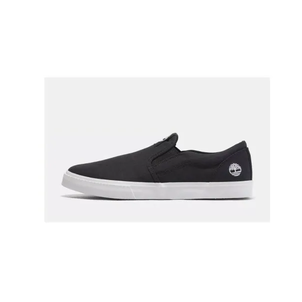 MYLO BAY LOW SLIP ON SNEAKER BLACK CANVAS TB0A662WEK71 - TIMBERLAND MYLO BAY LOW SLIP ON SNEAKER BLACK CANVAS TB0A662WEK71 - TIMBERLAND