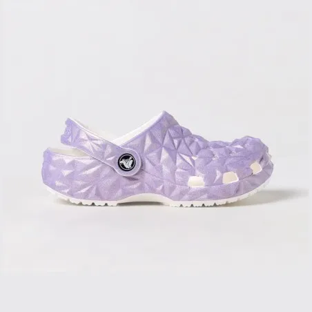 Crocs Sabots géométriques irisés classiques – Violet - CROCS