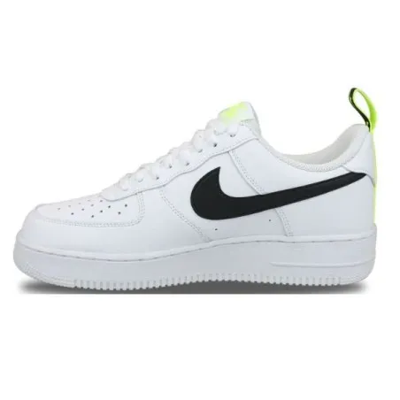 Nike Homme – Nike Air Force 1 ’07 – Neon Blanc - NIKE
