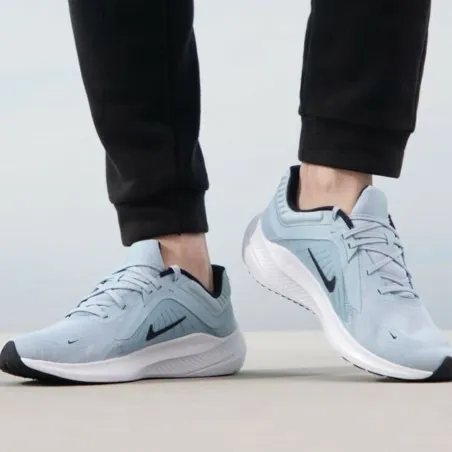 Nike Homme – Basket NIKE QUEST 5 – Bleu Ciel - NIKE
