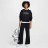Nike Enfant – Sweat-shirt ras du cou Boxy Dri-FIT pour fille – Noir - NIKE