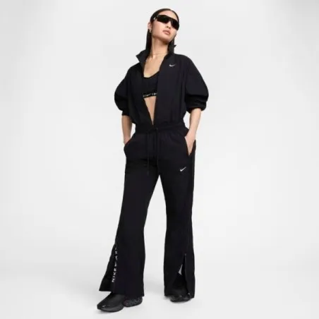 Nike Femme – Pantalon taille mi-haute à fermeture éclair Repel pour femme – Noir - NIKE