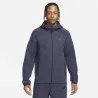 Nike Homme – Veste coupe-vent Nike Sportswear Tech Fleece – Obsidian Heather/Bleu/Noir - NIKE