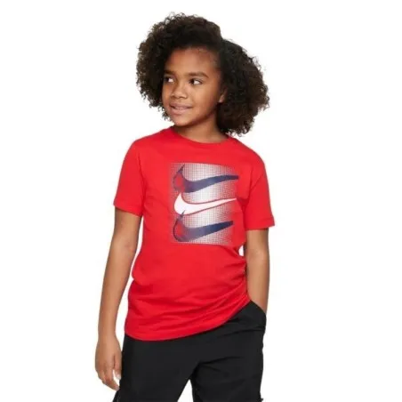 T-shirt enfant Nike Core Brandmark 4 - Rouge - NIKE