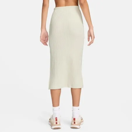 Nike Femme – Jupe en tricot côtelé NSW – Brun - NIKE