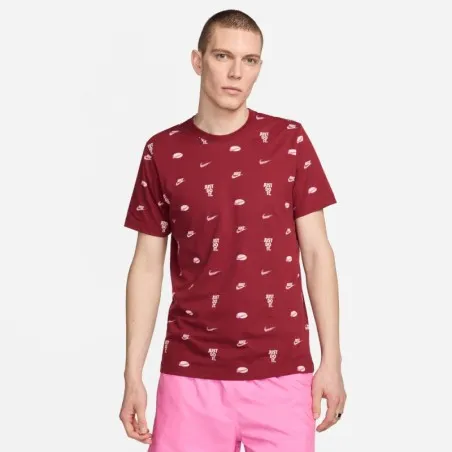 Nike Homme - T-shirt Nike Sportswear - Rouge Bordeaux - NIKE