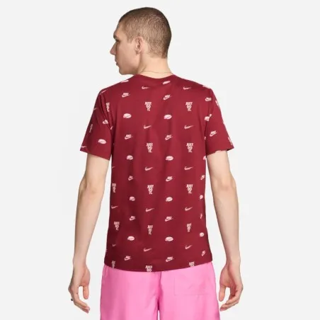 Nike Homme - T-shirt Nike Sportswear - Rouge Bordeaux - NIKE