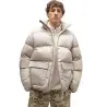 Converse Homme – VESTE DOUDOUNE À POCHES PLAQUÉES CONVERSE – Beige - CONVERSE