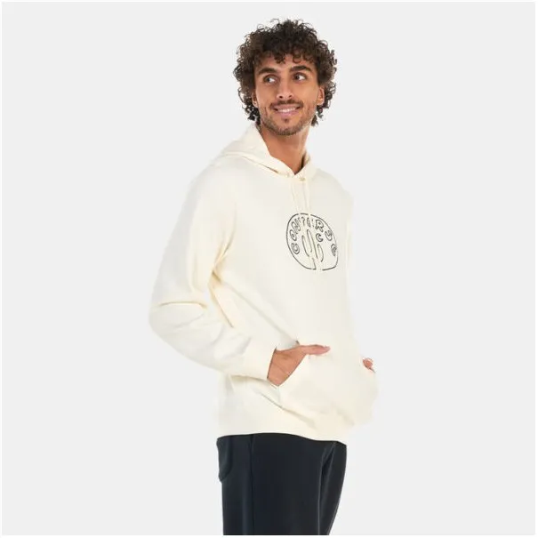 Converse Homme – Sweat à capuche pour homme Desert Adventure – Ecru - CONVERSE