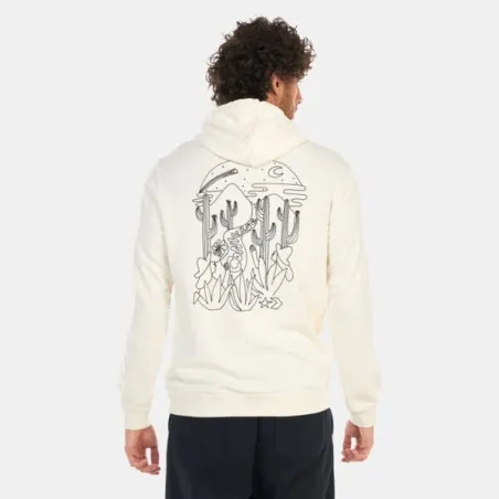 Converse Homme – Sweat à capuche pour homme Desert Adventure – Ecru - CONVERSE