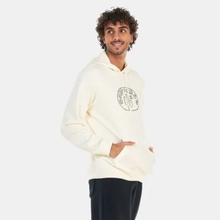 Converse Homme – Sweat à capuche pour homme Desert Adventure – Ecru - CONVERSE