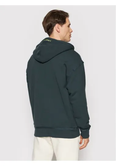 Converse – Sweat-shirt unisexe en molleton French Terry – Bleu Marine - CONVERSE