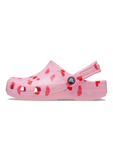 Crocs – Classic VDay Clog K – Rose Cœur - CROCS