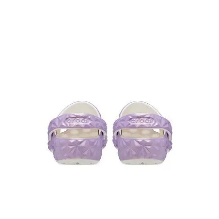 Crocs Sabots géométriques irisés classiques – Violet - CROCS