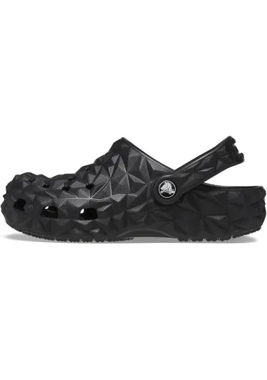Crocs Enfant – Tongs Crocs Classic Geometric Clog K Jr – Noir - CROCS