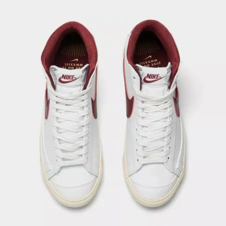 NIKE Blazer Mid '77 SE - Blanc Rouge - DV7003100 - NIKE