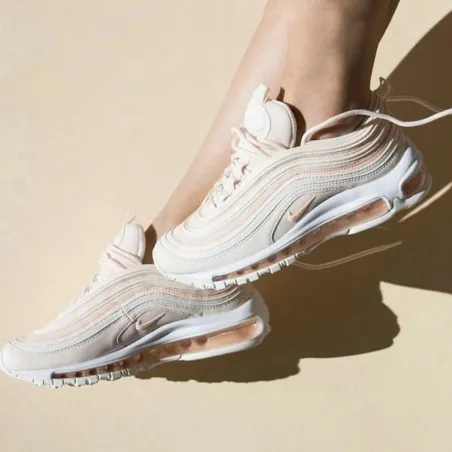 Nike Femme - Air Max 97 - Blanc Rose - NIKE
