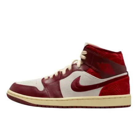 Nike Femme – Air Jordan 1 Mid – Tiki Leaf - NIKE