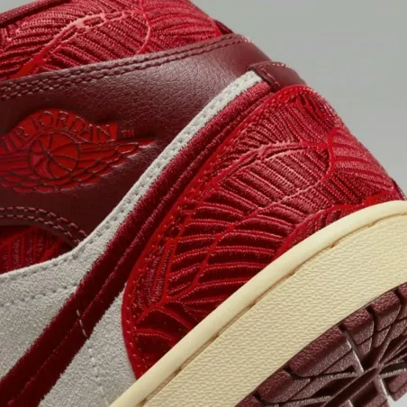 Nike Femme – Air Jordan 1 Mid – Tiki Leaf - NIKE