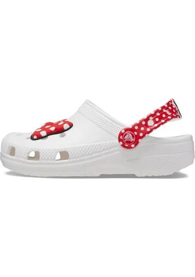 Crocs Enfant – Sabot Crocs Classic Disney Minnie Mouse – blanc Rouge - CROCS