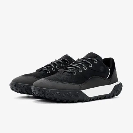 TIMBERLAND GREENSTRIDE MOTION 6 LOW LACE UP HIKING BOOT BLACK NUBUCK TB0A6A9VW051 - TIMBERLAND