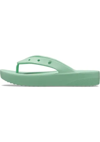 Crocs Femme – Crocs Classic Platform Vert - CROCS