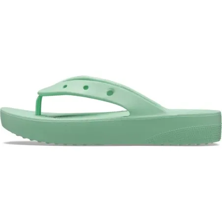 Crocs Femme – Crocs Classic Platform Vert - CROCS