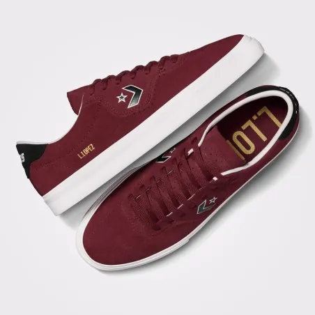 Converse -Baskets unisexes en daim – bordeaux - CONVERSE