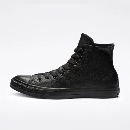 Converse – Chuck Taylor All Star Mono Baskets montantes en cuir – Noir - CONVERSE