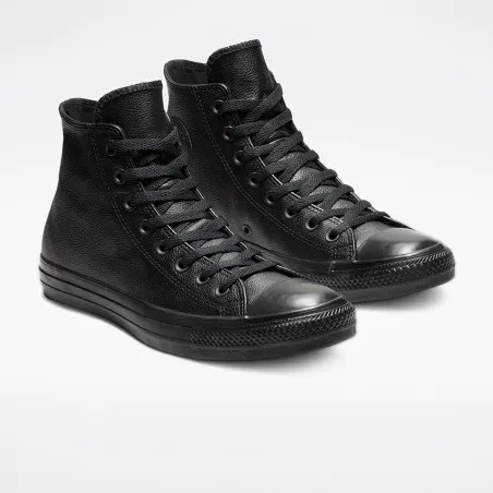 Converse – Chuck Taylor All Star Mono Baskets montantes en cuir – Noir - CONVERSE