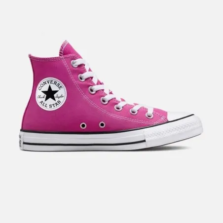 Converse – Chuck Taylor All Star Seasonal Colour High Top – Fuchsia - CONVERSE