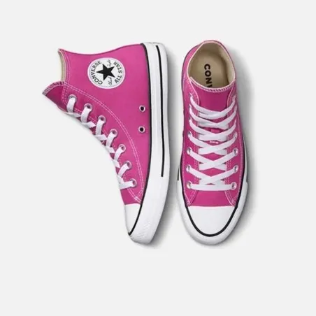 Converse – Chuck Taylor All Star Seasonal Colour High Top – Fuchsia - CONVERSE