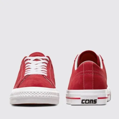 Converse -Cons One Star Pro Suede Archive Colors Ox – Rouge - CONVERSE