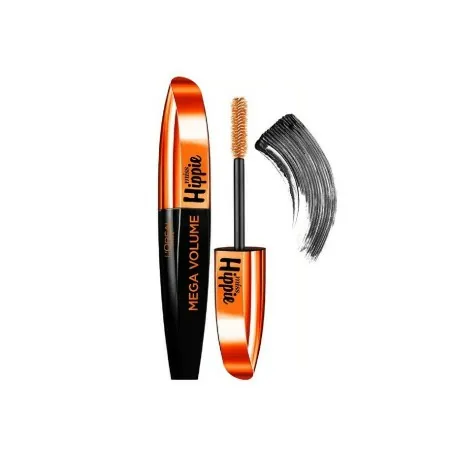L'OREAL MASCARA MEGA VOLUME MISS HIPPIE NOIR - L'OREAL