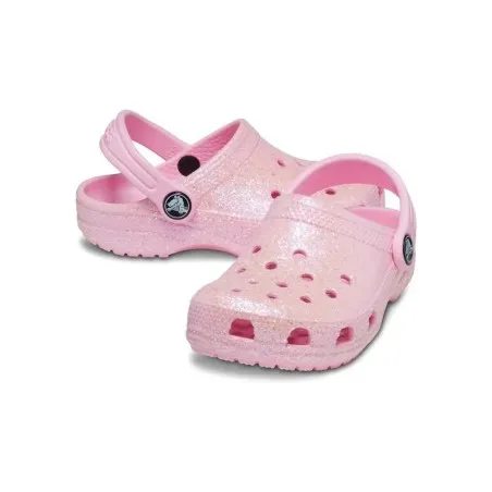 Crocs Enfant – SANDALE POUR ENFANTS CROCS CLASSIC CLOG T GLITTER – ROSE FLAMANT - CROCS