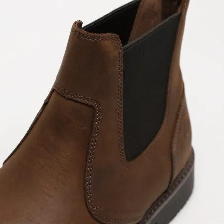Chaussures Homme TIMBERLAND STORMBUCKS MID CHELSEA BOOT DARK BROWN - TIMBERLAND