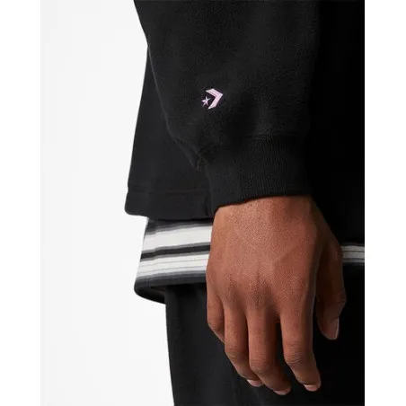 Converse Homme – Sweat à capuche contre le climat – Noir - CONVERSE