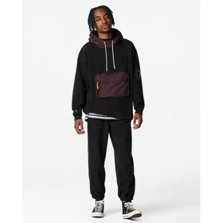 Converse Homme – Sweat à capuche contre le climat – Noir - CONVERSE