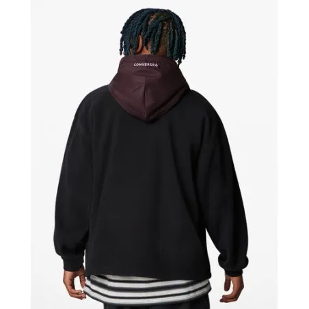 Converse Homme – Sweat à capuche contre le climat – Noir - CONVERSE