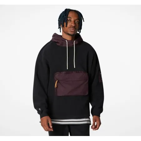 Converse Homme – Sweat à capuche contre le climat – Noir - CONVERSE