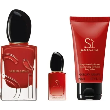 Armani Coffret Parfum Si Passione - GIORGIO ARMANI