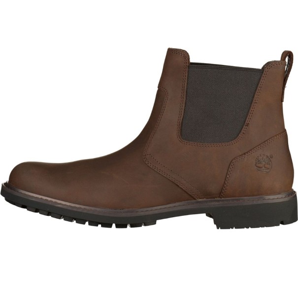 Chaussures Homme TIMBERLAND STORMBUCKS MID CHELSEA BOOT DARK BROWN - TIMBERLAND